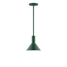 Montclair Light Works STGX451-42-L10 - 8" Chase LED Stem Hung Pendant