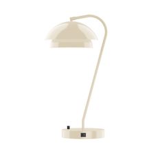 Montclair Light Works TLCX445-16-L10 - 23" Nest LED Table Lamp, Cream