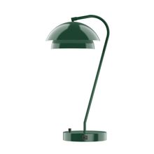 Montclair Light Works TLCX445-42-L10 - 23" Nest LED Table Lamp, Forest Green