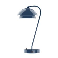 Montclair Light Works TLCX445-50-L10 - 23" Nest LED Table Lamp, Navy