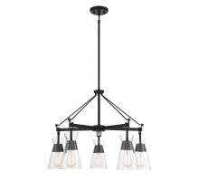 Savoy House 1-1832-5-89 - Lakewood 5-Light Chandelier in Matte Black