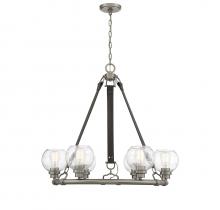 Savoy House 1-1838-6-154 - Bozeman 6-Light Chandelier in Antique Nickel