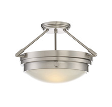 Savoy House 6-3352-2-SN - Lucerne 2 Light Semi-Flush