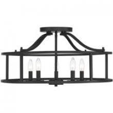 Savoy House 6-1679-5-89 - Stockton 5-Light Ceiling Light in Matte Black