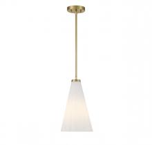 Savoy House 7-8840-1-322 - Bristol 1-Light Pendant in Warm Brass