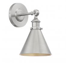 Savoy House 9-0901-1-SN - Glenn 1-Light Adjustable Wall Sconce in Satin Nickel