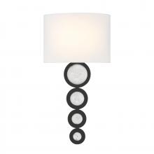 Savoy House 9-1032-1-89 - Marseille 1-Light Wall Sconce in Matte Black