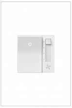 Legrand AAFN4S16AW4 - Adorne® Paddle Fan Speed Control Switch, White, with Microban®