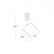 WAC US J-7011-CS-WT - Ocularc 7011 - 5CCT Track Luminaire