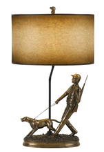 CAL Lighting BO-2660TB - 150W Hunter Resin Table Lamp