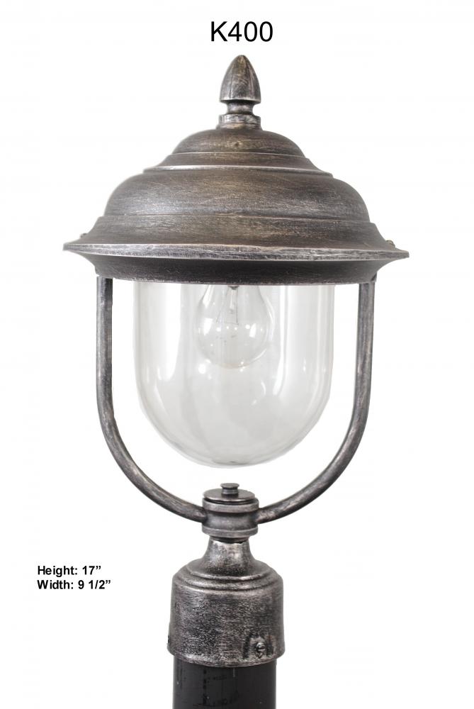 Kiss Lighting K400 Series Post Model K400 Small Outdoor Wall Lantern