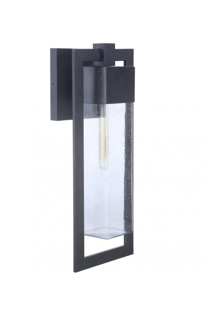 Perimeter 1 Light Large Outdoor Wall Lantern in Midnight