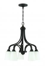 Craftmade 41915-ESP - Grace 5 Light Down Chandelier in Espresso