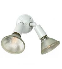 Craftmade PH-2W - 2 Light PAR Holder in White