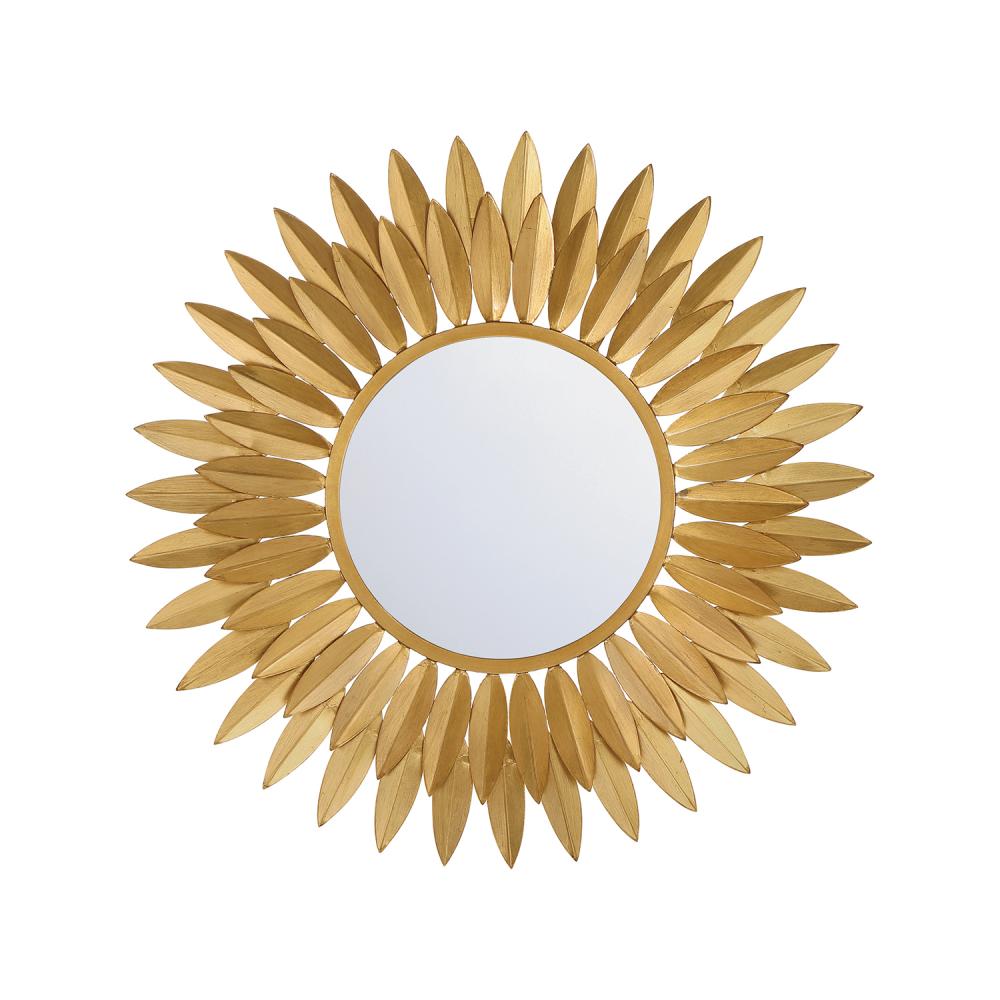 Broche Antique Gold 20in Mirror