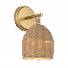 Crystorama JAC-10501-SG - Jace 1 Light LED Soft Gold Sconce