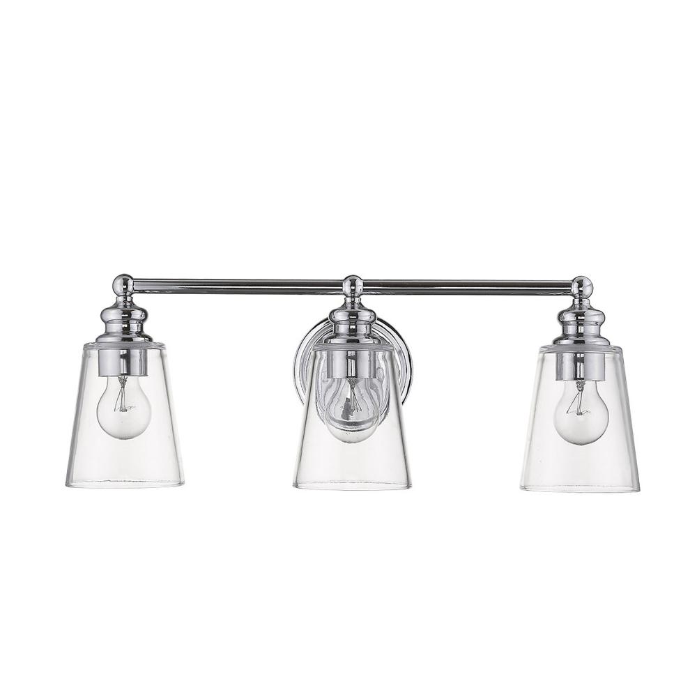 Ceil 3-Light Chrome Vanity