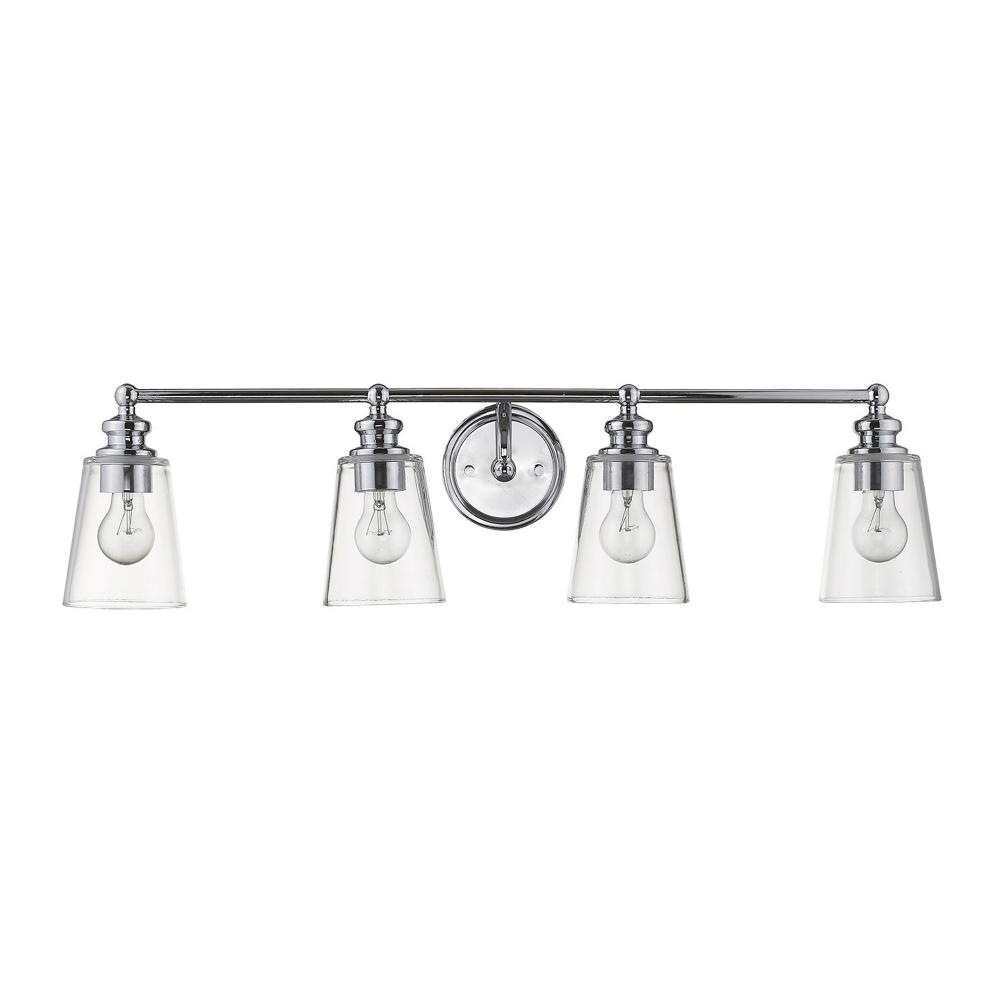 Ceil 4-Light Chrome Vanity