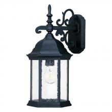 Acclaim Lighting 5183BK/SD - Madison Collection Wall-Mount 1-Light Outdoor Matte Black Light Fixture