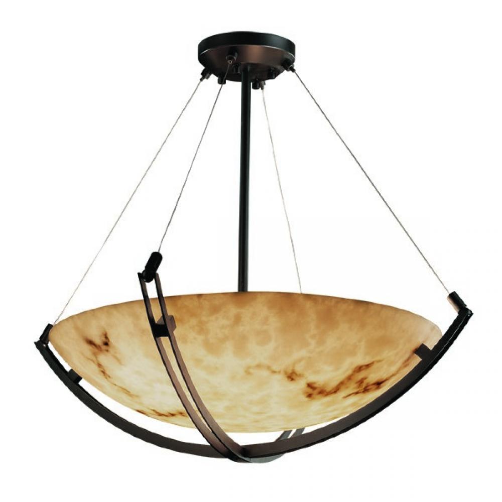 60" Pendant Bowl w/ Crossbar