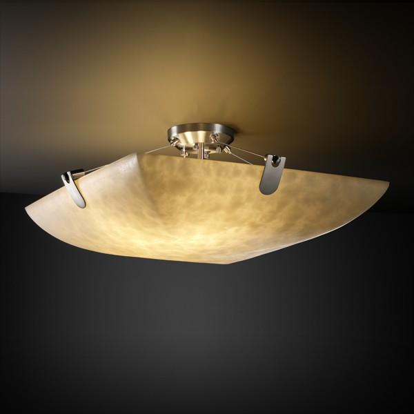 48" Semi-Flush Bowl w/ U-Clips