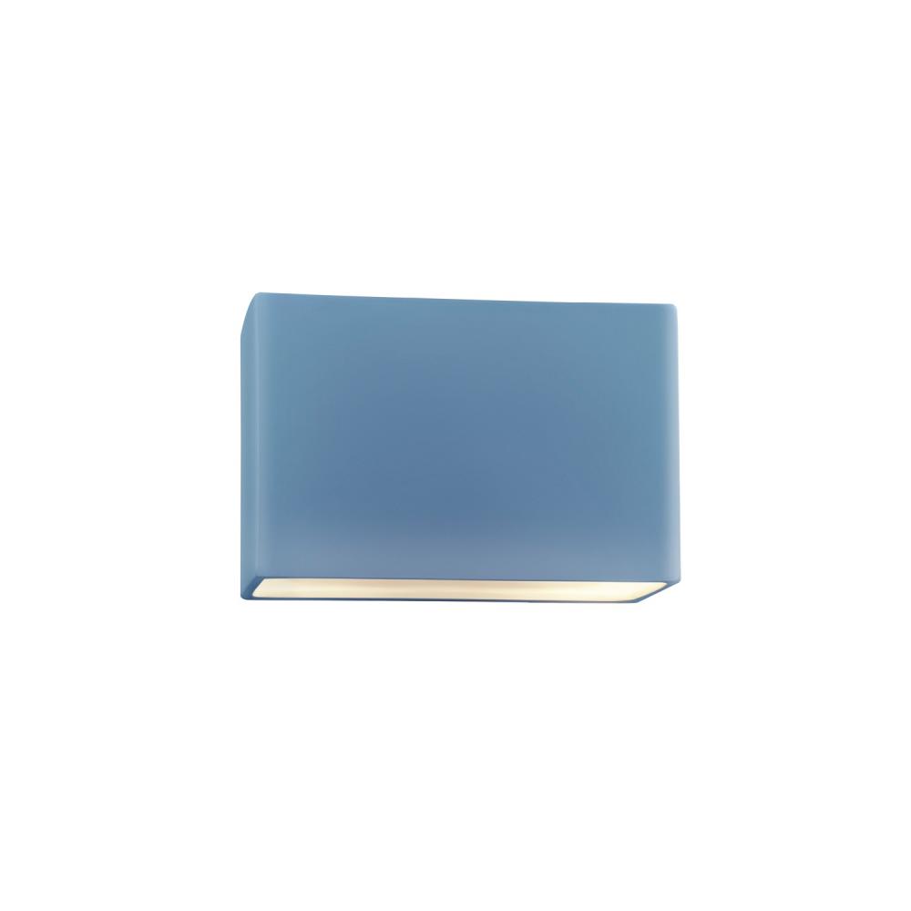 Small ADA Rectangle (Outdoor) Wall Sconce - Closed Top