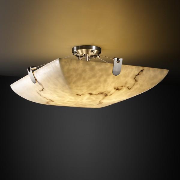 24" Semi-Flush Bowl w/ U-Clips