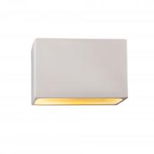 Justice Design Group CER-5655W-ANTS - Large ADA Outdoor LED Wide Rectangle - Open Top & Bottom