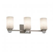 Justice Design Group CLD-8473-10-NCKL - Ardent 3-Light Bath Bar