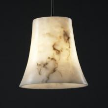 Justice Design Group FAL-8816-20-NCKL - Small 1-Light Pendant