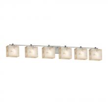 Justice Design Group ALR-8446-55-NCKL-LED6-4200 - Era 6-Light LED Bath Bar