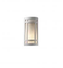 Justice Design Group CER-7497W-BIS-LED2-2000 - Really Big LED Craftsman Window - Open Top & Bottom (Outdoor)