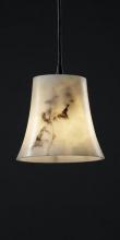 Justice Design Group FAL-8816-15-MBLK-RIGID - Small 1-Light Pendant