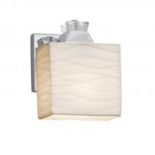 Justice Design Group PNA-8471-55-WAVE-CROM-LED1-700 - Ardent 1-Light LED Wall Sconce