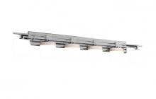 Justice Design Group POR-8706-10-SAWT-NCKL - Aero 6-Light Bath Bar