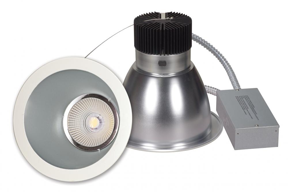 35 watt Commercial LED Downlight Retrofit; 8 inch; 4000K; 100-277 volts