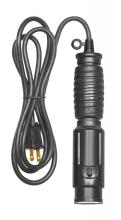 Satco Products Inc. 93/5051 - 6 Foot; 2 Wire Black Metal Trouble Light; Less Cage; 18-2 SJTW; 0.625A-120V; 75W Max; Indoor Use