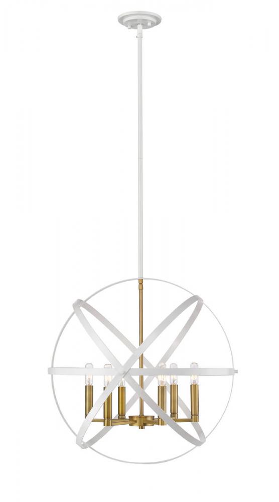 6 Light Chandelier