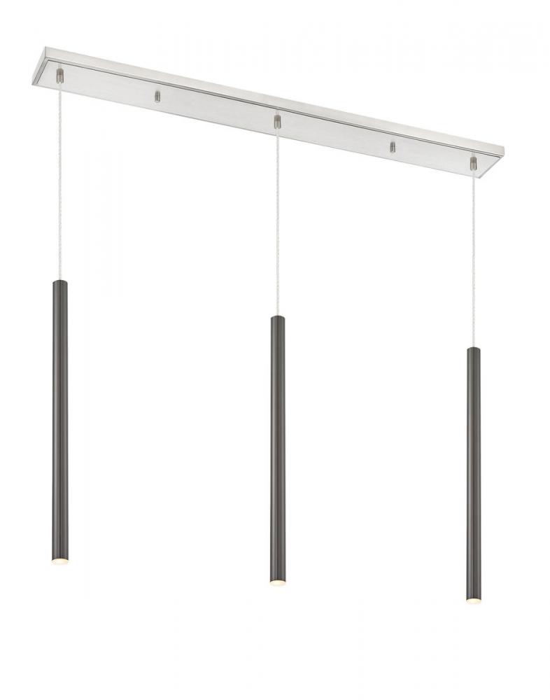 3 Light Linear Chandelier