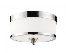 Z-Lite 307F-CH - 3 Light Flush Mount