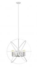 Z-Lite 463-36HWH-BN - 10 Light Chandelier