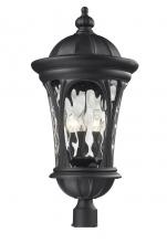 Z-Lite 543PHB-BK - 5 Light Outdoor Post Mount Fixture