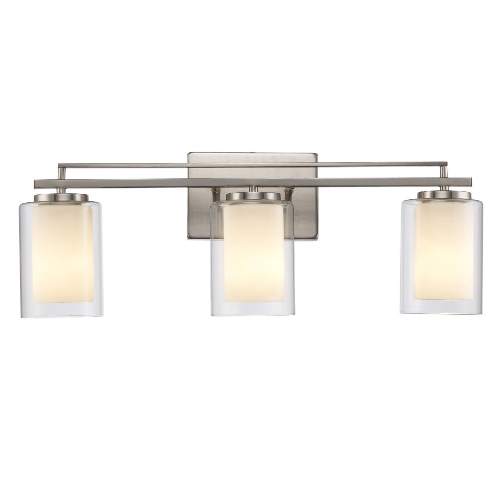 Lisbon Vanity Lighting Brushed Nickel