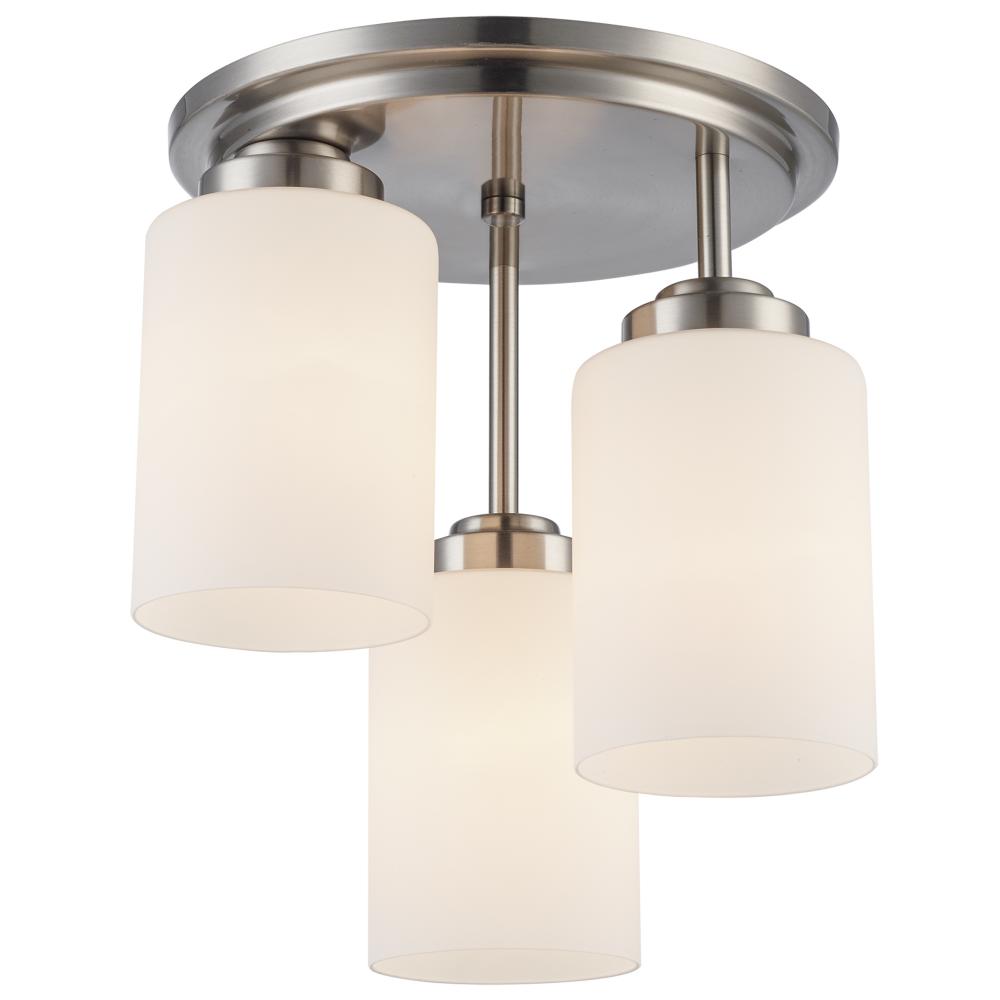 Flush Mount Lighting Brushed Nickel