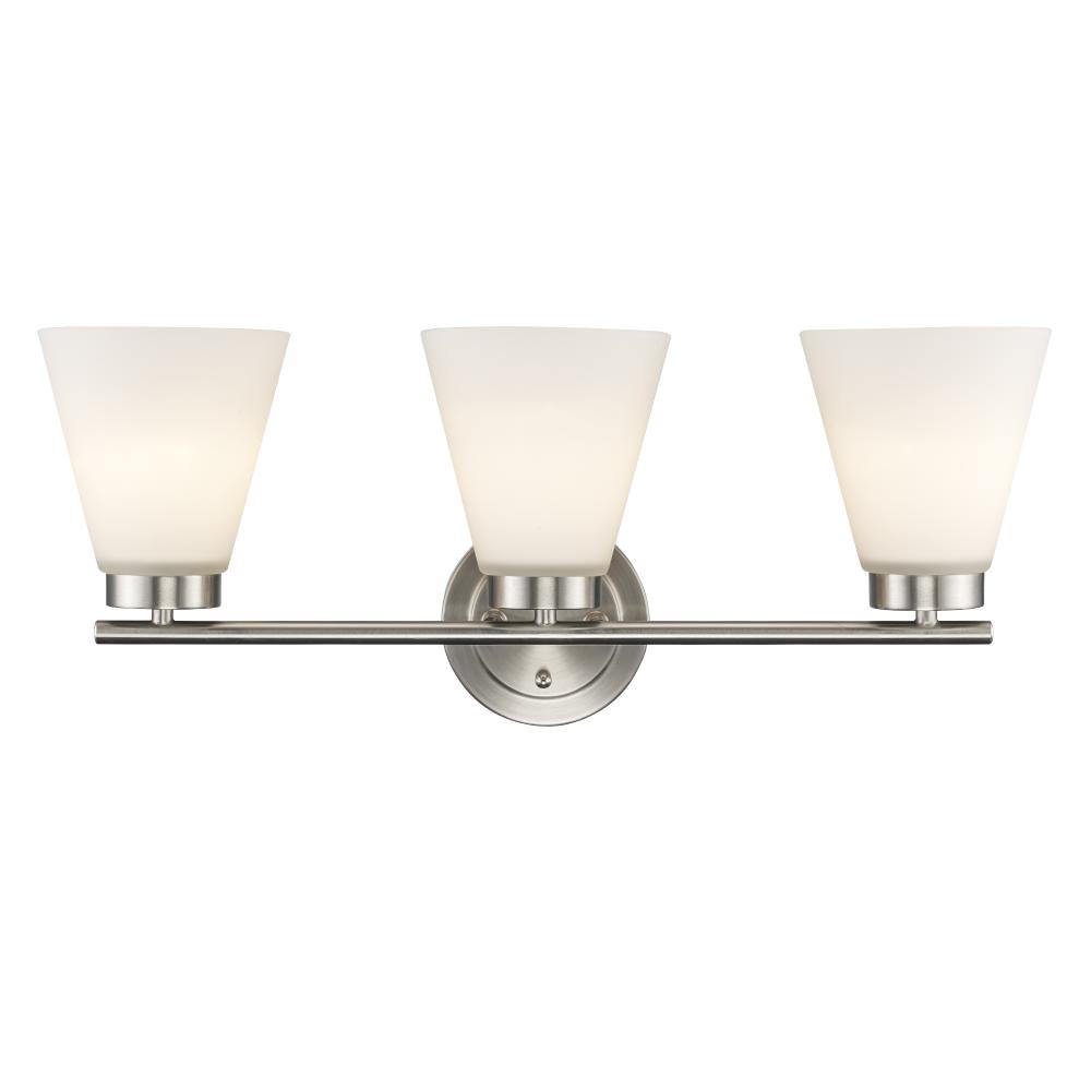 Fifer Vanity Lighting Brushed Nickel