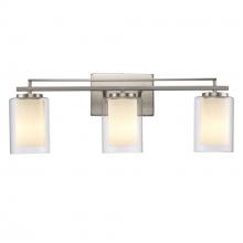 Trans Globe 22483 BN - Lisbon Vanity Lighting Brushed Nickel