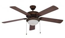 Trans Globe F-1004 ROB - 1LT FAN- W/LIGHT KIT GU24-ROB-