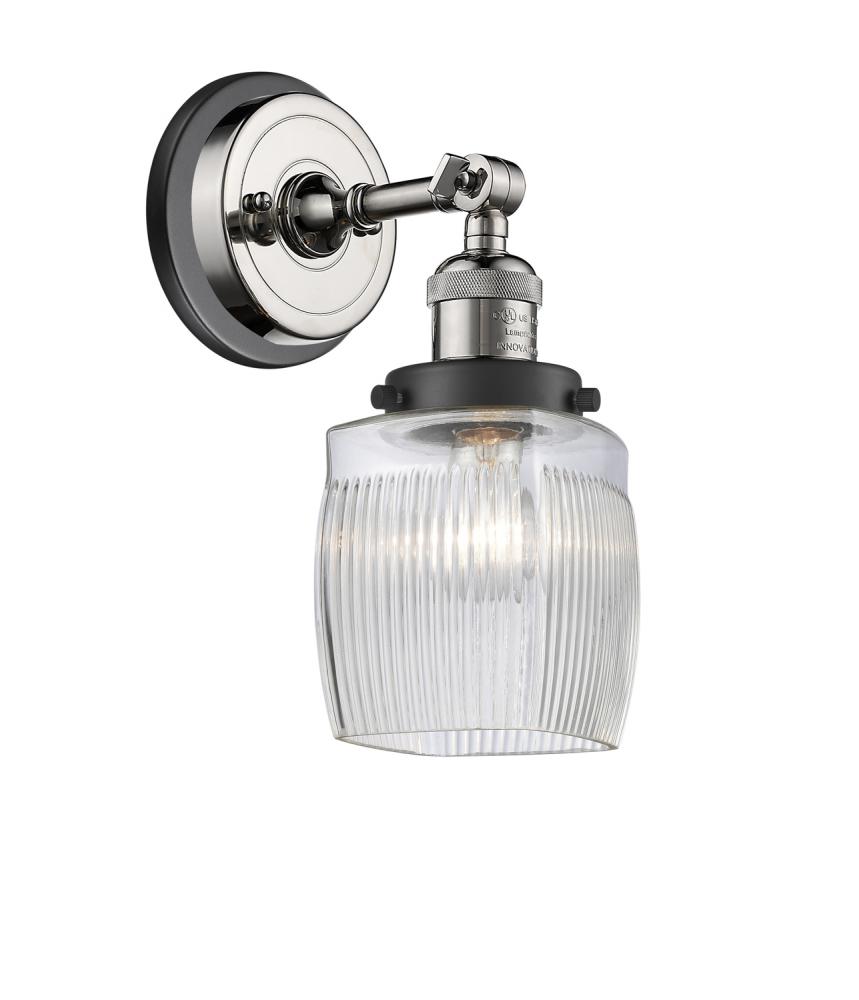 Colton - 1 Light - 6 inch - Polished Nickel - Sconce