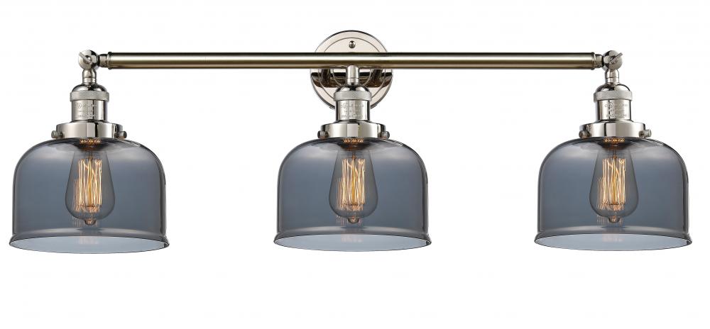 Large Bell 3 Light Bath Vanity Light