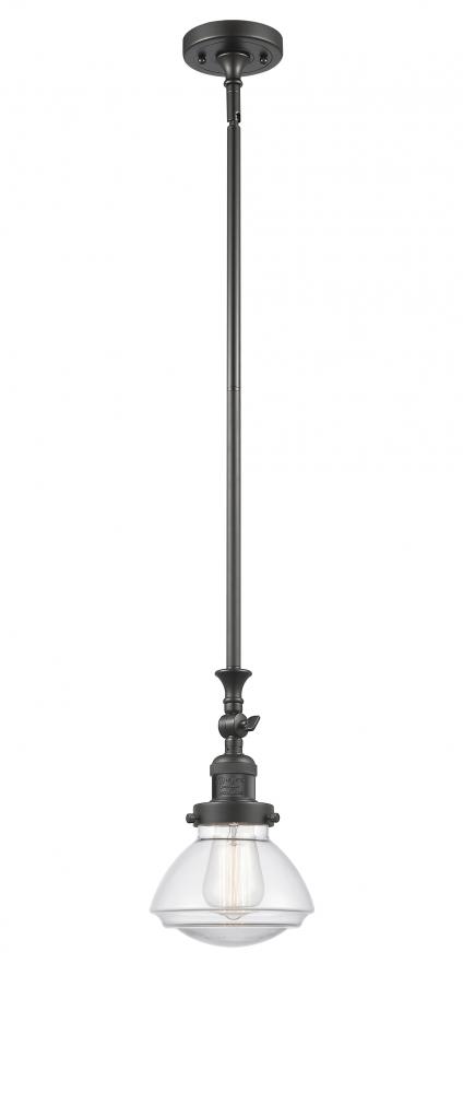 Olean - 1 Light - 7 inch - Oil Rubbed Bronze - Stem Hung - Mini Pendant